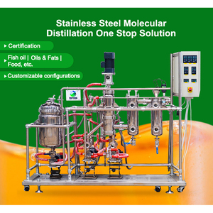 Usine clé en main de distillation moléculaire par film dégivré pour l'extraction botanique et le raffinage d'huiles essentielles - Product Image 5