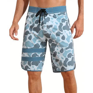 Short de plage à motif uni imprimé en 3D pour hommes Short de plage à séchage rapide pour sports de plein air d'été Short de surf pour adultes - Product Image 6