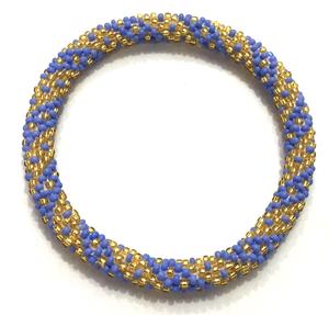 Bracelets en perles de verre de couleurs mélangées - Product Image 1