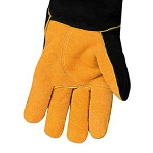 Guantes de Cuero Resistentes al Calor y al Fuego para Barbacoa, Guantes de Soldadura, Gran Venta - Product Image 4