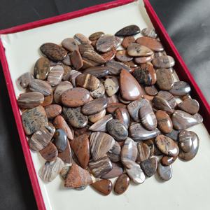 Cabujones de ágata de dendrita de miel de cristal Natural, lote de piedras preciosas sueltas a granel de 20mm para la fabricación de joyas, piedras preciosas de ágata increíbles - Product Image 4