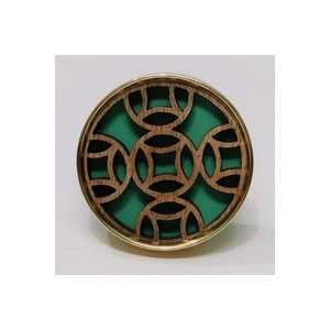 2025 Wooden <b>Handles</b> Round Shape Designer Highest Quality Bathroom <b>Furniture</b> Acacia Wood <b>Knobs</b> Antique Style Affordable - Product Image 1