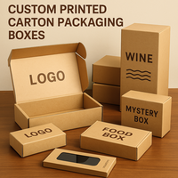 Boîte d'expédition en carton ondulé 5 plis haute résistance, carton maître personnalisé 985 pour l'exportation industrielle