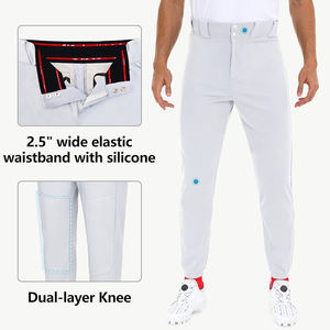 Pantalon de baseball pour homme, respirant, séchage rapide, logo personnalisé, prix abordable, vente en gros, meilleure vente, 100% polyester, haute qualité - Product Image 6