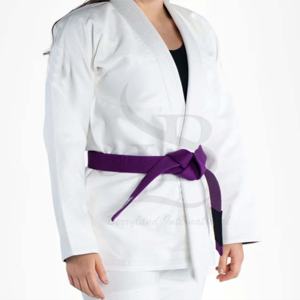 Alto rendimiento Premium algodón Mujer Jiu Jitsu Gi suave transpirable MMA corto para entrenamiento intenso y competiciones de artes marciales - Product Image 3