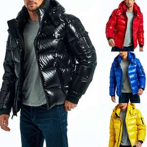 Chaqueta de Invierno Acolchada con Capucha y Logotipo Personalizado de Alta Calidad, 100% Poliéster, Transpirable, Impermeable, con Cremallera Estampada por ATLANTIC - Product Image 1