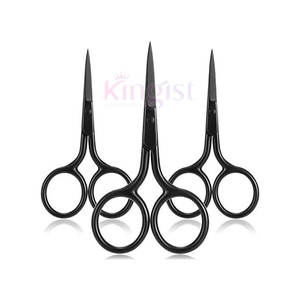 Wholesale Best Quality Stainless Steel Curved Sharp Cuticle <b>Scissors</b> <b>Nail</b> Care Beauty Tool Plastic Handle High Selling Product - Product Image 1