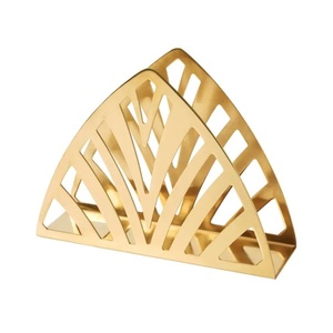 Elegant handcrafted metal wire <b>tissue</b> <b>holder</b> for home bathroom and <b>kitchen</b> with stylish durable and modern wire design - Product Image 2