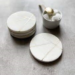 Venta caliente recomienda grabado espacios en blanco posavasos de pizarra para los minoristas - Product Image 2