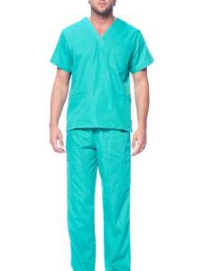 Uniform <b>scrubs</b> women sets <b>tops</b> doctor fabric with pockets sets unisex medical dental beauty salon custom uniform <b>scrub</b> nurses - Product Image 2