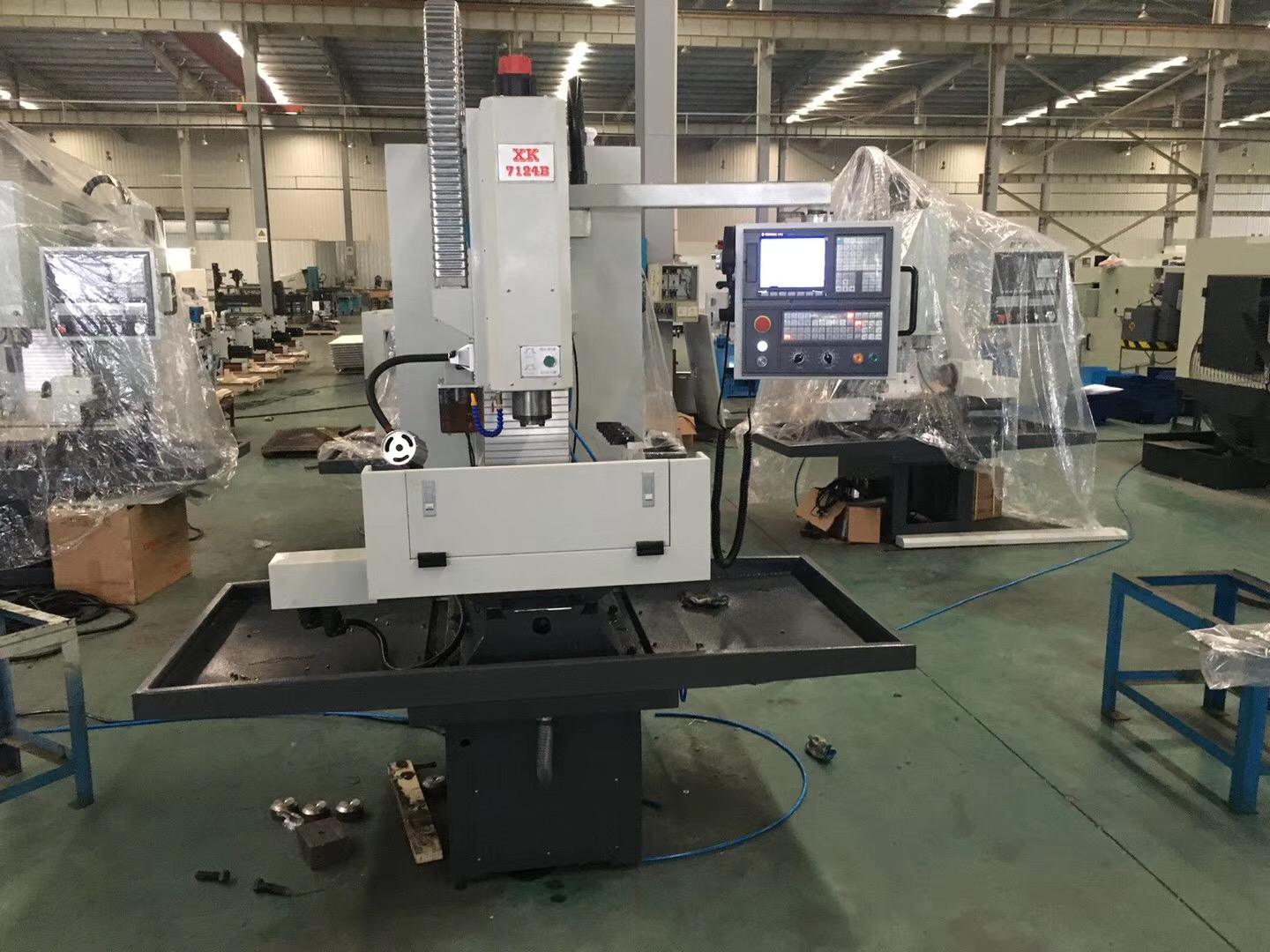 XK7124B Vertical CNC Milling Machine - Precision & Power