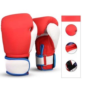 Gants de boxe professionnels épais pleine taille pour Sanda, Muay Thai, entraînement, MMA, Taekwondo, grappling, combat, personnalisables - Product Image 1