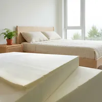 Matelas sur mesure pour chambre d'hôtel, fabriqué en usine, compressé, ergonomique, en mousse à mémoire de forme, orthopédique, zéro pression, pour un sommeil réparateur