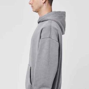Sudaderas con Capucha de Invierno para Hombre de Alta Calidad, Impresión Puff, Poliéster/Algodón, Estilo Urbano, Lisas Teñidas y Bordadas - Product Image 5