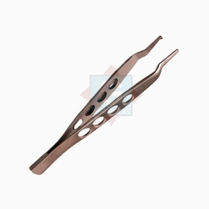 Fórceps de disección de vaqueros de calidad superior Acero inoxidable dentado 140mm Instrumento quirúrgico de alta calidad CE aprobado - Product Image 3