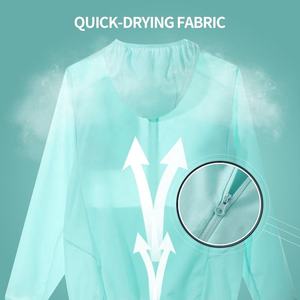 Outdoor Hiking Sportswear Automne Colorful Zip-up Pullover Hooded Jacket pour hommes - Product Image 2