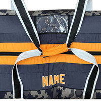 Sacs de hockey sur glace Mavic Sports Black Ice, motif camouflage, fermeture éclair, 100% polyester, grande capacité, taille personnalisable