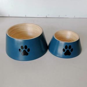 Alimentador de bambú natural para mascotas, alimentador ecológico personalizado, hecho a mano, venta al por mayor, hecho en Vietnam - Product Image 5