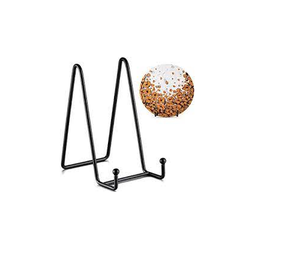 Soporte de placa de metal, utensilios de cocina, restaurantes y placa de cargador de boda con soporte de metal, venta al por mayor - Product Image 3