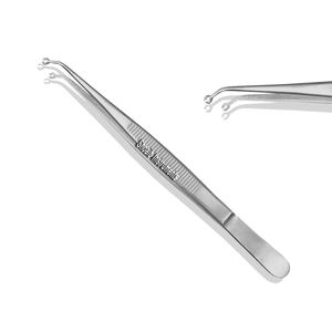 Adson Brown 12cm Manual ortodoncia pulgar fórceps punta dentada Acero inoxidable herramienta de cuidado bucal para instrumentos quirúrgicos dentales - Product Image 3