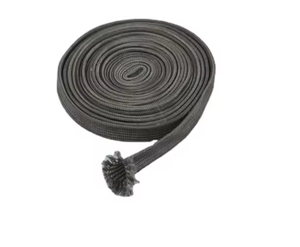 Ruban plat en fibre de verre pour isolation thermique, largement utilisé dans les équipements industriels et les cheminées. - Product Image 1