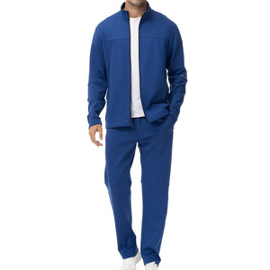 Vêtements de sport décontractés pour hommes de haute qualité, couleur unie élégante, manches longues, respirant, léger, 100% polyester, sports d'hiver - Product Image 3