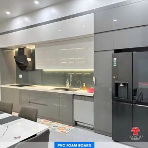 Panneau de charbon de bambou PVC densité 0.55g/cm3 1220x2440mm manipulation légère anti-rayures pour armoires fabriquées au Vietnam - Product Image 5