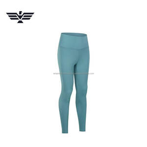 Meilleurs vêtements de sport pour femmes de haute qualité, pantalon de yoga à taille haute élastique, spandex/nylon extensible, respirant, ensembles de sport - Product Image 3