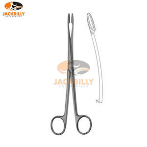 Pinzas Quirúrgicas Manuales FOERSTER-BALUNGER de 24 cm, Juego de Instrumentos de Cirugía General de Acero Inoxidable - Product Image 2