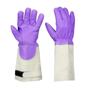Heat Fire Resistant Anti-static Breathable Leather Safety <b>Gloves</b> for Professional Use Touchscreen Function Custom Color Options - Product Image 1
