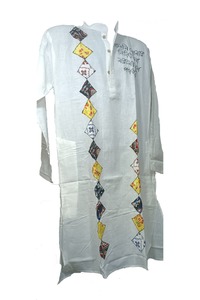 Ensemble kurta indien exclusif pour hommes vêtements de célébration de mariage ensemble de pyjama kurta de luxe pour hommes vêtements de fête et de festival élégants en 2025 - Product Image 2