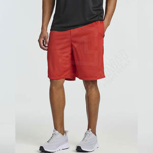 Venta al por mayor de poliéster de alta calidad pantalones cortos de gimnasio para los hombres del Deporte Pantalones cortos de baloncesto pantalones cortos de malla personalizados - Product Image 3