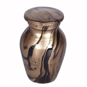 Most Popular Custom Design Aluminium Metal Cremation Urn with Modern Eco-Friendly Handmade High Quality Home Decor Precision - Product Image 4