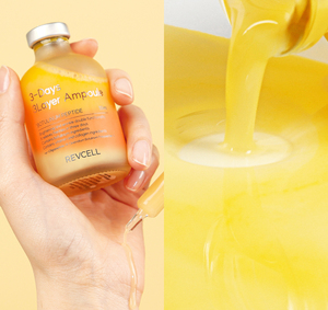 أمبولة ريفسيل ثلاثية الطبقات لمدة 3 أيام للتفتيح والعناية بالتجاعيد وتعزيز المرونة والإشراق، مستحضرات تجميل كورية - Product Image 3