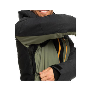 เสื้อโค้ทกันฝนมีฮู้ดสำหรับผู้ชายกันน้ำกันลมน้ำหนักเบาแห้งเร็ว - Product Image 5