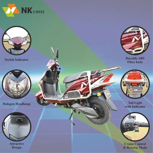 NK E Bikes Patinete eléctrico inteligente con estilo Vehículo sostenible de dos ruedas con opciones de capacidad de batería de 40ah Tipo de sensor - Product Image 1