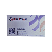 Escáner de código QR de doble cara Impresora de tarjetas de visita con servicio OEM Impresión personalizada Fabricante de Vietnam para papel recubierto de arte