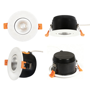 3-inch có thể điều chỉnh lõm chống chói COB LED Trần Gimbal tại chỗ 7 Wát downlight cho phòng ngủ phòng khách sạn - Product Image 2