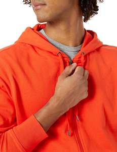 OEM personalizado cremallera Up sudaderas con capucha de algodón polar Material de la fábrica de suministro de bajo precio de alta calidad Unisex pareja desgaste con capucha al por mayor - Product Image 2