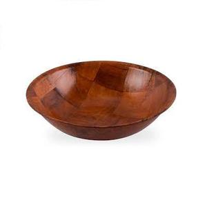 2023 vendedor caliente cuenco redondo para servir madera de acacia natural al por mayor cuenco de madera hecho a mano de calidad superior para la decoración del hogar - Product Image 5