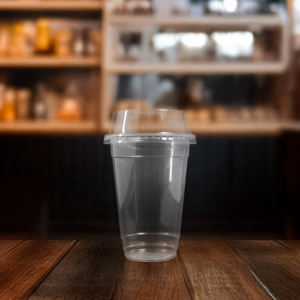 Gobelets jetables en PP à paroi simple transparents de 95 mm pour boissons chaudes/froides, vente en gros Quang Quan, 12/16/20/24 oz - Product Image 1