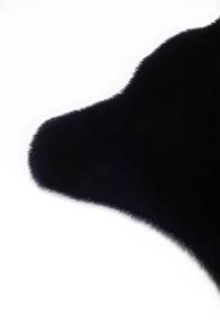 Alfombra de felpa de conejo negro de calidad superior al por mayor, MOQ bajo, hecha en pavo, hogar, oración, estilo escandinavo, puerta de Color sólido - Product Image 5