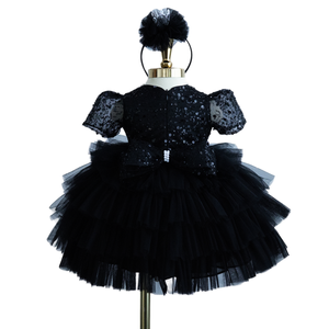 Nhung Nguyen ชุดเดรสเจ้าหญิงสำหรับเด็กผู้หญิงขนาดใหญ่กระโปรงบาน4-Tiered สไตล์ปาร์ตี้หวานทำจากเวียดนาม/ODM - Product Image 5