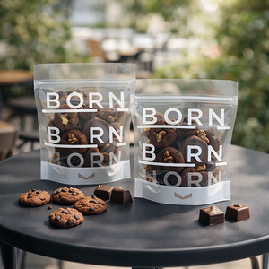 <span class=keywords><strong>Bolsa</strong></span> Transparente para Alimentos, <span class=keywords><strong>Bolsa</strong></span> con Cierre Hermético, <span class=keywords><strong>Bolsa</strong></span> Doypack de Mylar para Envasado de Nueces de Anacardo con Logotipo Personalizado - Product Image 1