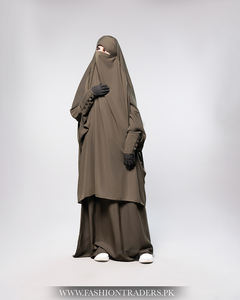 Abaya en gros d'usine pour femmes musulmanes, tenue islamique modeste, respirante, grande taille, faite à la main, longueur au sol, polyester, couverture complète - Product Image 2