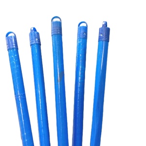 Haute qualité pas cher prix compétitif bleu vadrouille bâton manche de balai en bois faisant la Machine pour l'importation pour balais et pelles à poussière - Product Image 2