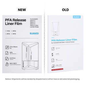 Accessoires pour imprimante 3D Saturn 2/8K/3/4/4 Ultra/4 Ultra 16K, 5 films PFA - Product Image 4