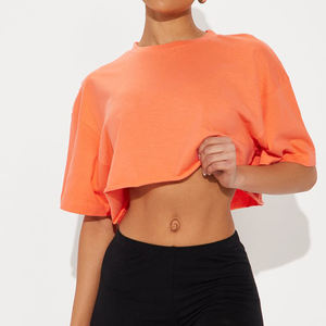 เสื้อแขนกุดเข้ายิมสำหรับผู้หญิงเสื้อครอปไซส์พิเศษสำหรับฤดูร้อนออกแบบได้ตามต้องการ - Product Image 1