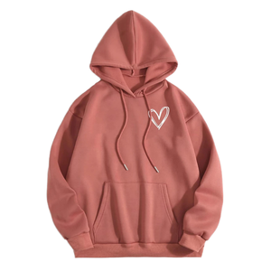 Basics algodón mezclado colores personalizados hombres invierno Sudadera con capucha pulóver polar sudadera suave Streetwear Casual 100% algodón - Product Image 2