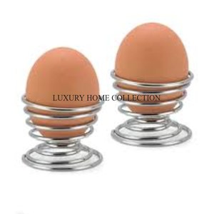 Estantes de huevos de metal de alta calidad con líneas simples Diseño moderno para cocinas que ahorran espacio con almacenamiento limitado - Product Image 5
